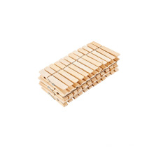 High Quality Cheap 36PCS Bamboo Spring Strong Wooden Clothespins/ Clothes Pegs